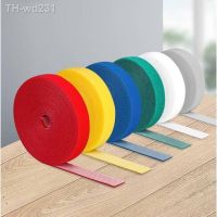 5M/Roll Reusable Cable Straps Cable Ties Self-adhesive Hook-and-loop Nylon Fastening Tape Hook Straps Wire Organizer