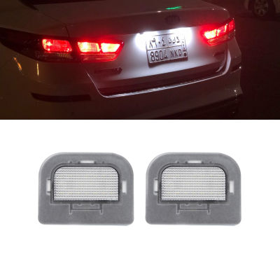 20212x Canbus Error Free Rear Led Number License Plate Lights For Kia Optima K5 2016-2019
