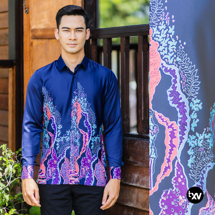 Baju Batik Modern Lelaki - Homecare24