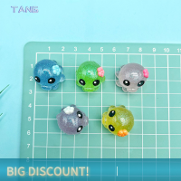 ?【Lowest price】TANG 5pcs Creative Luminous MINI Octopus อุปกรณ์เสริม DIY กิ๊บโทรศัพท์กรณีแพทช์