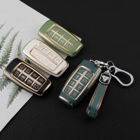 wenminr 4/6/8 Buttons Soft TPU Car Key Case Cover Auto Shell Fob Holder Keychain for Hyundai Genesis GV70 GV80 GV90 G80 Accessories