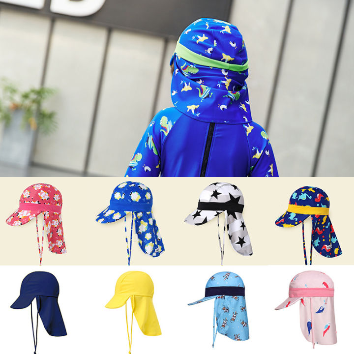 baby-beachwear-swim-hats-kids-boy-girls-protect-sun-hats-summer