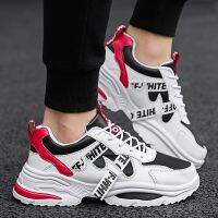 【size36-44 】 Kasut Perempuan Lelaki Waterproof Leather Running Shoes Women Men Hiking Sports Shoes Fashion Sneakers Men