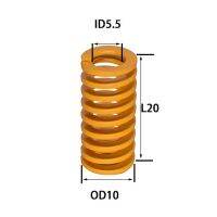 【NEW】 สปริงเตียงทำความร้อนไฟตัดโหลดสปริงอัดขึ้นรูป DIY สำหรับ3D เครื่องพิมพ์ CR-10 10S S4 Ender 3 MK8