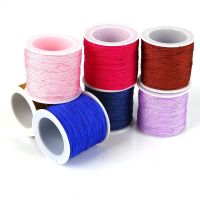 50mlot 0.8mm Cotton Cord Nylon Cord Thread String DIY Beading ided celet Jewelry Making