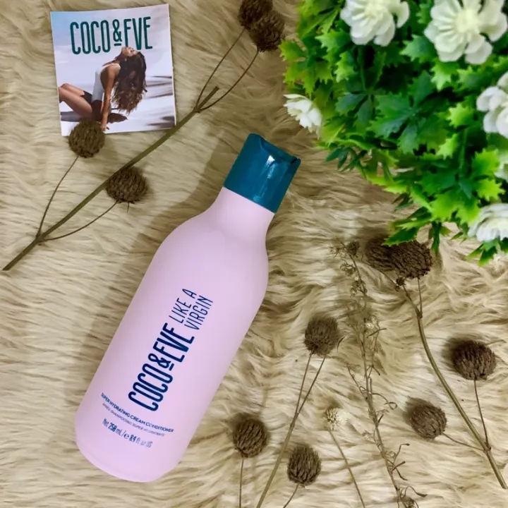 Coco and Eve hydrating Shampoo conditioner Hair masque with comb Elixer