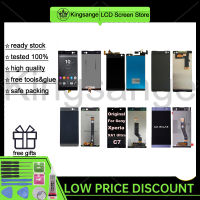 Kingsange หน้าจอ LCD IPS สำหรับ Sony Xperia C3/C4/C5 XA Ultra/C7 XA1จอแสดงผลหน้าจอสัมผัส LCD แบบพิเศษอะไหล่หน้าจอดิจิตอลพร้อมกรอบสำหรับ Sony Xperia C3 C4 C5 C6 XA C6 C7พิเศษพร้อมกรอบ