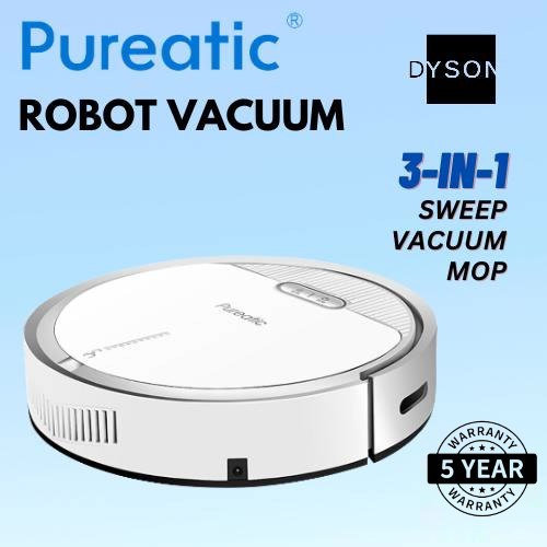 [FREE GIFT] DYS Pureatic V2 Robotic Vacuum Cleaner Powerful Suction for