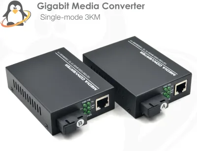 Gigabit WDM Media Converter 3KM (A+B)