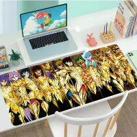 ㍿◘✻ Saint Seiya Anime Mouse Pad Cartoon Gaming Keyboard Mat Pc Gamer Cabinet Non-slip Mousepad Desk Accessories Extended Mouse Pads