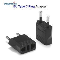 1 PC หลายสี EU เพื่อเสียบอะแดปเตอร์อเมริกันญี่ปุ่นยุโรป Type C Travel Adapter ปลั๊กไฟฟ้า Sockets