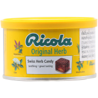 ลูกอมสมุนไพร สวิสเฮิร์บ แคนดี้ ตรา ริโคล่า 100 กรัม Ricola Candy Herb 100 g.