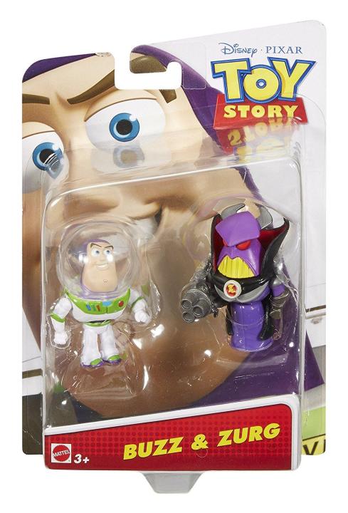 Toy Story Toons Small Fry: Fun Meal Toy Buzz Lightyear & Zurg Figure 2 ...