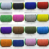 ✧◙ 10yards 0.5mm Round Elastic Ribbon Multirole Satin Elastic Spandex Band Trim For Sewing Ribbon DIY Jewelry Making Accessories