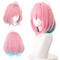 HETAO คอสเพลย์ Yumemi Riamu วิกวิกผมคอสเพลย์สีต่างๆแสงดาวสีชมพูไอดอล