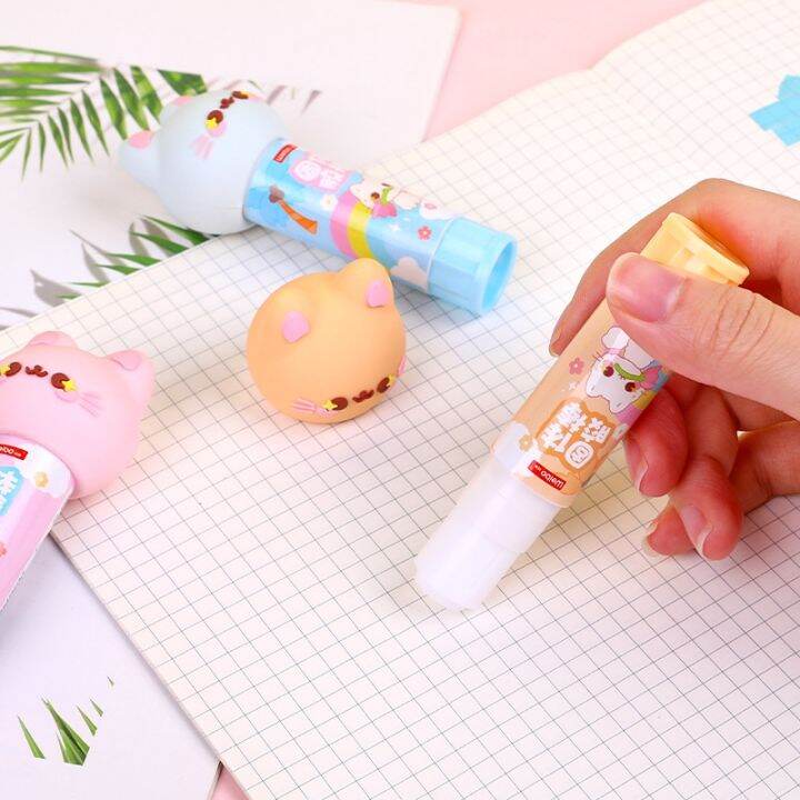 kawaii-cats-pva16pcs-solid-adhesive-small-office-supplies-cartoon-9g-glue-stick-student-essential-stationery-for-school-start