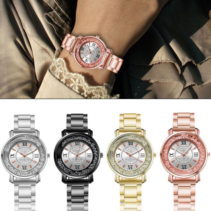 a-decent035-ladiesstudded-montre-femmede-marque-new