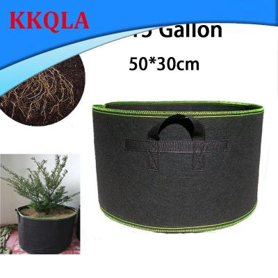 QKKQLA 15 Gallon Plant Grow Bags Hand Held Fabric Pot Orchard and Garden Flowers Plant Growing Container Gardening Tools