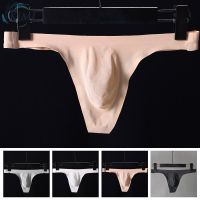 Men Underwear Mesh T-back Underpants Men Underwear Y-Front Elastic Bikinis Comfortable Swimwear