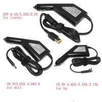 Laptop Car Charger Adapter 20V 19V 65W 90W is Suitable for lenovo acer hp dell Computer Car Charger