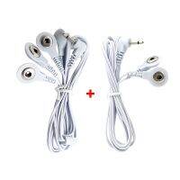 2.5mm 3.5mm Plug Electrode Lead Wires Cables ElectrodesFor EMS Pulse Massager Neck Back Leg Foot