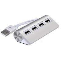 [HOT HAIXWLXKWW 589] อลูมิเนียม USB 3.0 2.0 Hub Splitter Adapter 4พอร์ตความเร็วสูงหลาย Usb3.0 HUB Port Expander สำหรับ