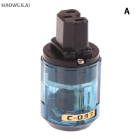 [HAOWEILAI] 1ชิ้นขั้วต่อสายไฟ P-037 C-037อียู C-037 IEC ตัวเมียสายเชื่อมต่อปลั๊กไฟฟ้าอะแดปเตอร์ปลั๊กไฟฟ้า