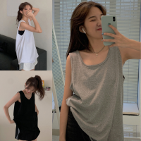 900Shop?เสื้อกล้ามแขนกว้าง โอเวอร์ไซส์ 3 สี ไม่มีลวดลาย