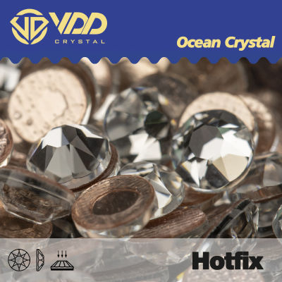 VDD 2088 AAAAA Hotfix Crystal 8 Big 8 Small Flat Back Rhinestones Glitter Diamond Stone Nail Art Accessories For Clothes