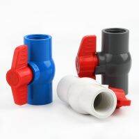 ✉﹊ 1pc 1/2 quot; 4 quot; Thread PVC Ball Valve Garden Irrigation Fittings U-PVC Ball Valve Plastic Repair Connector Pipe Switch Ball Valve