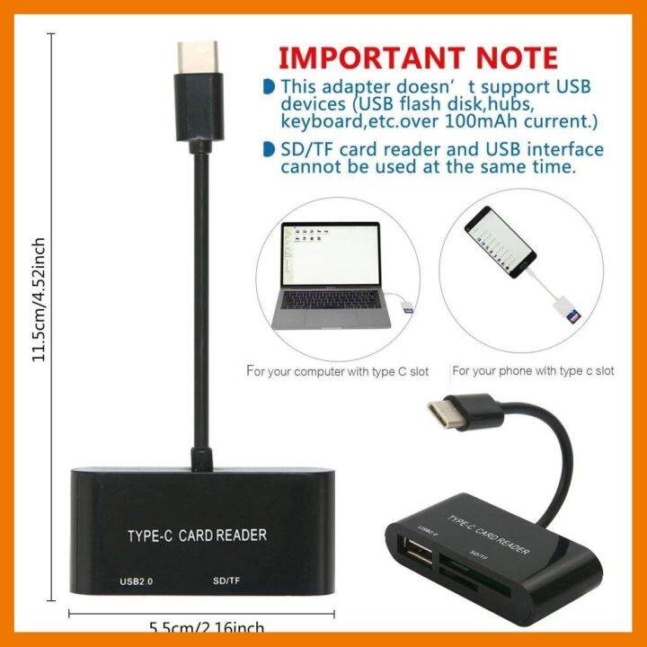 hotลดราคา-type-c-usb-c-to-usb-2-0-sd-tf-otg-card-reader-for-macbook-phone-tablet-ที่ชาร์จ-แท็บเล็ต-ไร้สาย-เสียง-หูฟัง-เคส-airpodss-ลำโพง-wireless-bluetooth-โทรศัพท์-usb-ปลั๊ก-เมาท์-hdmi-สายคอมพิวเตอร์