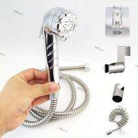 Protable Handheld Toilet Bidet Sprayer Kit ABS Plastic Hand Faucet Shower Head Wall Holder W6TH