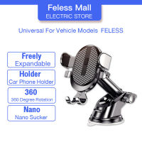 FELESS ที่วางโทรศัพท์มือถือแบบดูดในรถยนต์ พับเก็บได้อย่างอิสระ หน้าจอแนวนอน แรงหนีบที่แข็งแกร่ง มั่นคง พลังดูดแรง หมุนได้ 360 องศา