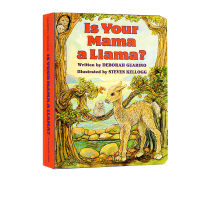 Is your mother an alpaca? Cardboard book is your mama a llama Liao Caixing book list picture story picture book for childrens Enlightenment learning