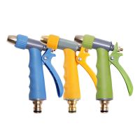 hot【DT】 Adjustable Soft Grip Garden Pressure Gun Sprinkler Nozzle Hose Suitable Watering And Car Cleaning