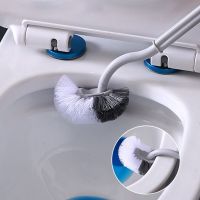 Household Long-Handled Toilet Brush Wall-Mounted Toilet Bowl Brush Bathroom Accessories Horse Stabbing Brush Cleaning Supplies