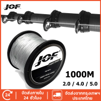 JOF เอ็นตกปลา1000เมตร4เกลียวถัก 2.0 4.0 5.0 สายเอ็นตกปลาแบบหลายเส้นใย Carp Fishing ญี่ปุ่นสายไฟแบบถักอุปกรณ์ตกปลา Sea