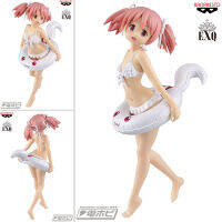 Figure ฟิกเกอร์ งานแท้ 100% Banpresto Puella Magi Madoka Magica สาวน้อยเวทมนตร์ มาโดกะ The Movie Rebellion Exq Madoka Kaname คานาเมะ มาโดกะ ชุดว่ายน้ำ Ver Original from Japan Anime อนิเมะ การ์ตูน มังงะ คอลเลกชัน ของขวัญ New Collection manga Model โมเดล