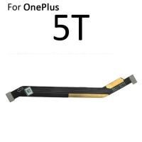 เมนบอร์ดหลักขั้วต่อจอแสดงผล Lcd สายเฟล็กซ์ริบบอนสำหรับ Oneplus 3 3T 5 5T 6 6T 7T 8 9 Pro 8T 9r