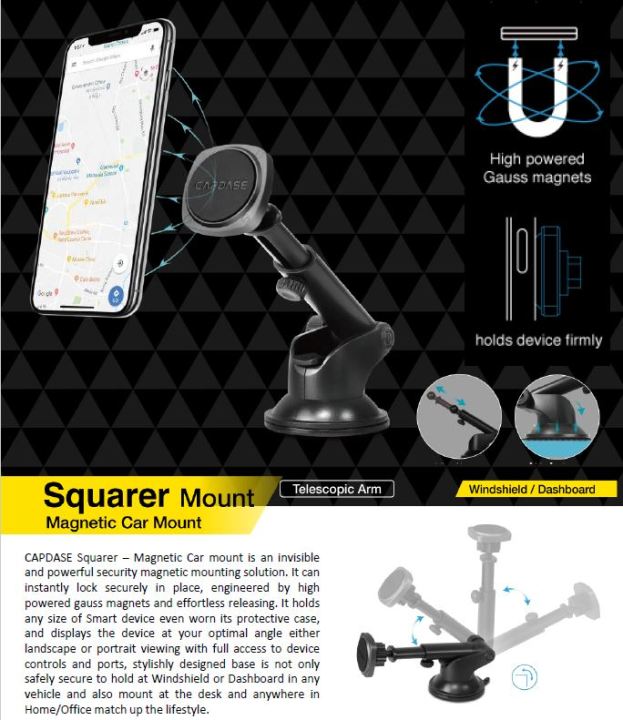 capdase-squarer-magnetic-mount-telescopic-arm