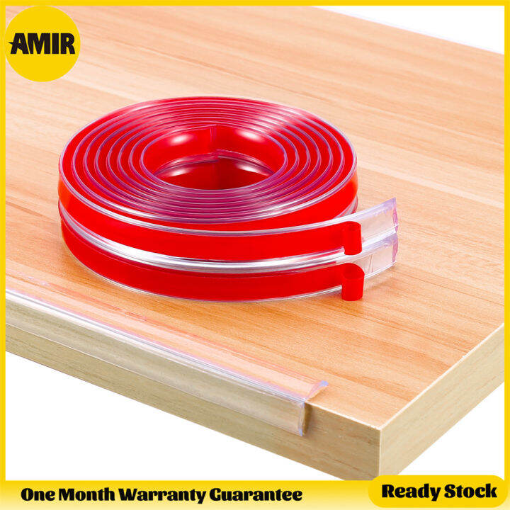 AMIR Baby Proofing Edge Corner Guard, 6.6ft(2M) Silicone Soft Corner