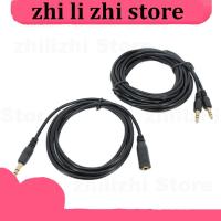 zhilizhi Store 10pcs 1.5/3/5m Male to Female 3.5mm Jack Male to Male Plug Stereo Aux Extension Cable Cord Audio for Phone Headphone Earphone q1