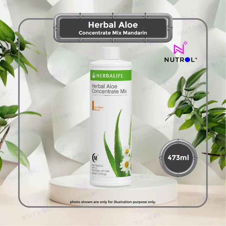 Herbalife Aloe Concentrate Mix Mandarin 473ml Authentic Product Lazada 7715
