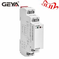 【☸2023 New☸】 qiwu8484716259 Geya รีเลย์ลำดับเฟส Grv8-03รีเลย์เฟสล้มเหลวรางดิน45Hz-65Hz True Rms ควบคุมการวัด