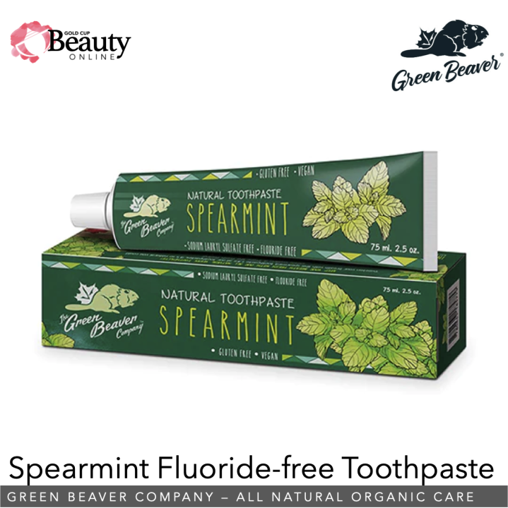 Green Beaver Spearmint Fluoridefree Toothpaste 75ml Lazada PH