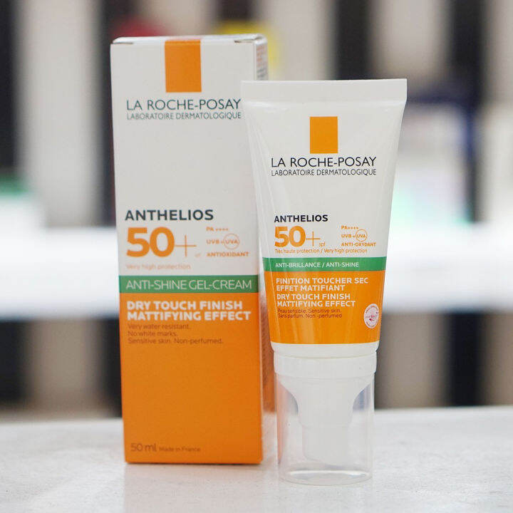 La Roche Posay Anthelios Sunscreen Gel Spf 50 ++ Green Line for Oily