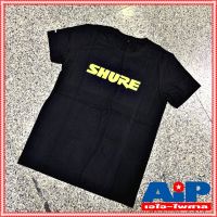 สินค้าสมนาคุณ เสื้อยึด SHURE เนื้อผ้าอย่างดี SIZE XXL เสื้อยึดสีดำ ** สำหรับแถมลูกค้าซื้อไมค์ SHURE ที่ร่วมรายการเท่านั้น **