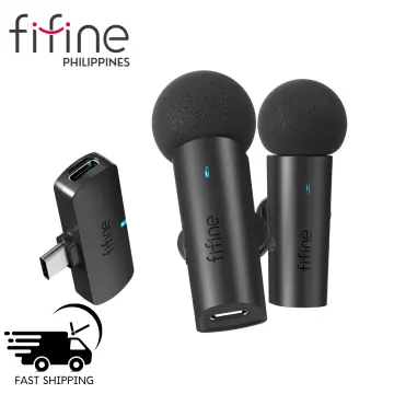 Shop Fifine Lapel Microphone Wireless with great discounts and