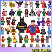 Lzaustin Ready Stock Lego DC Super Heroes Minifigures Batman Superman