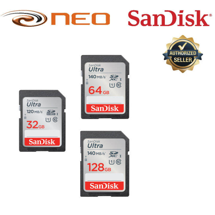 SanDisk Ultra SDHC UHSI Card 32GB64GB128GB Lazada Singapore